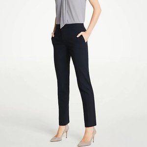 Ann Taylor Kate Fit Ankle Pant Navy 8
